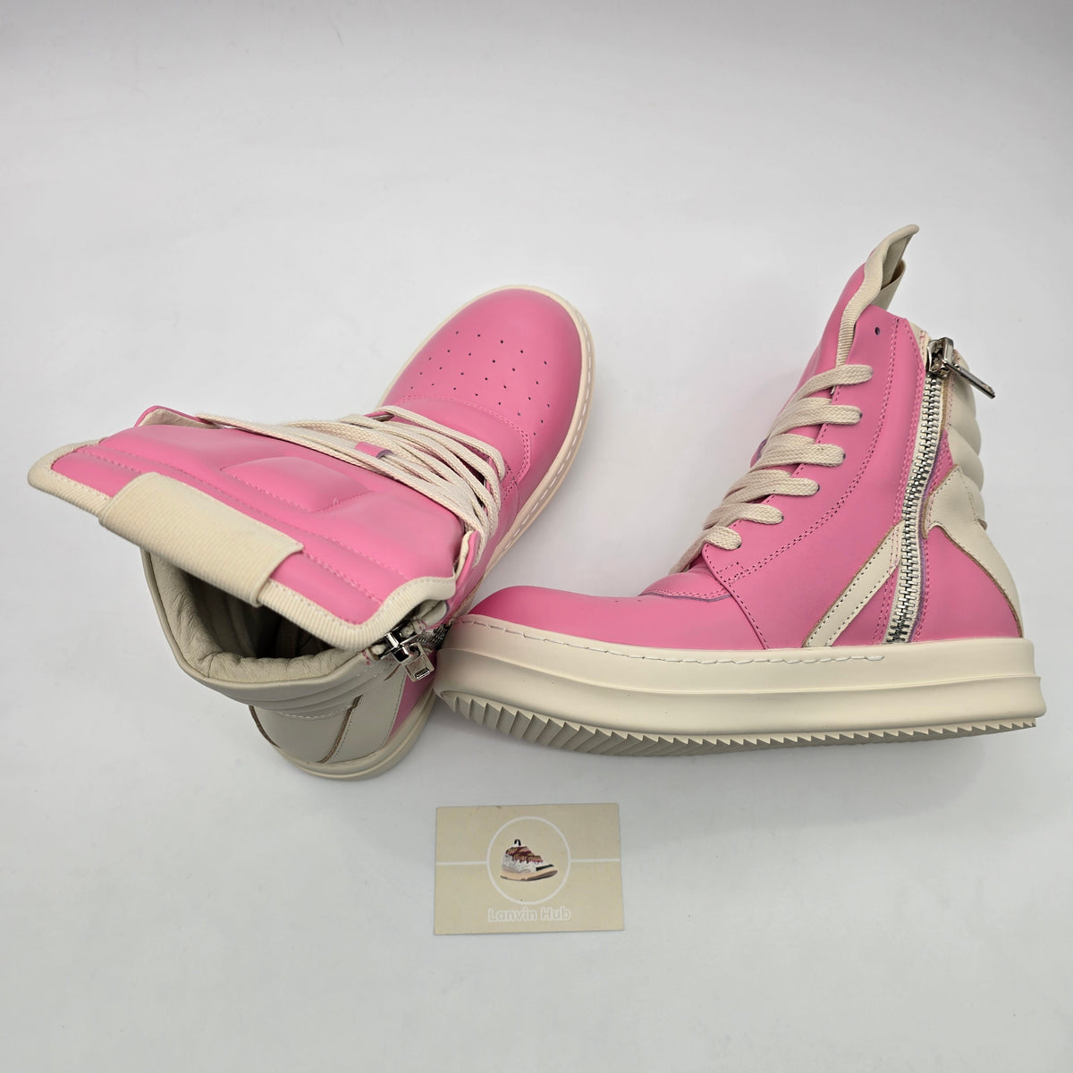 Rick Owens Geobaskets Pink