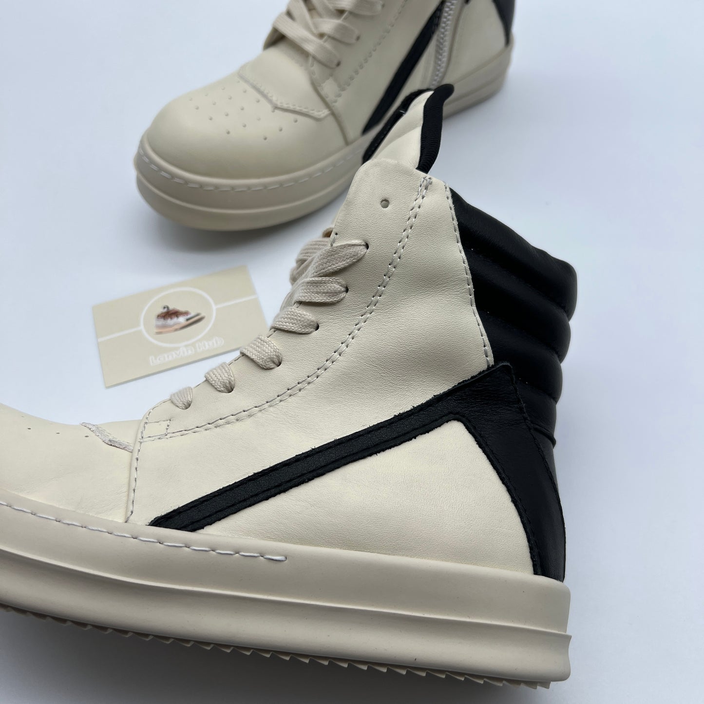 Rick Owens Geobaskets White