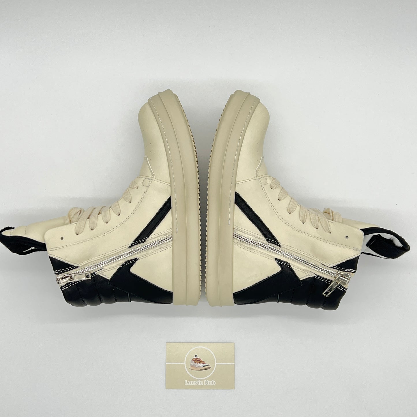 Rick Owens Geobaskets White