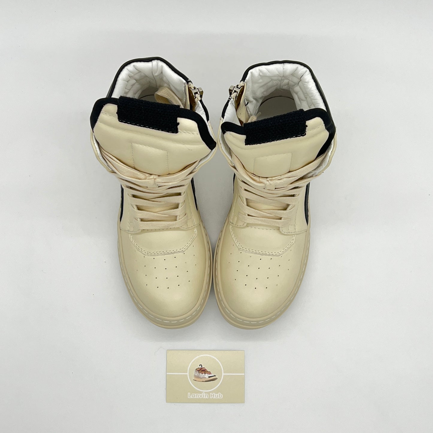 Rick Owens Geobaskets White