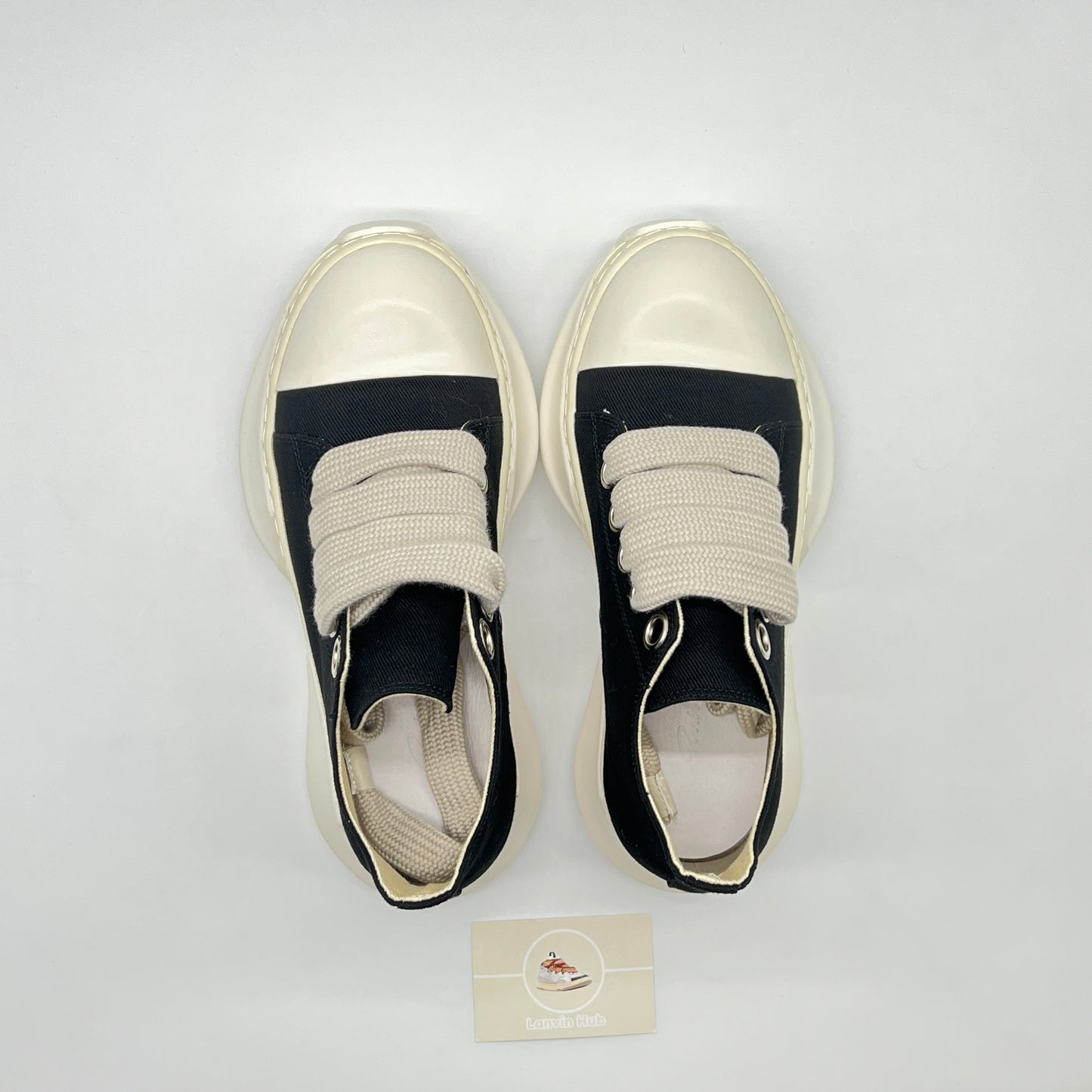 Rick Owens Abstract Jumbo Lace Low
