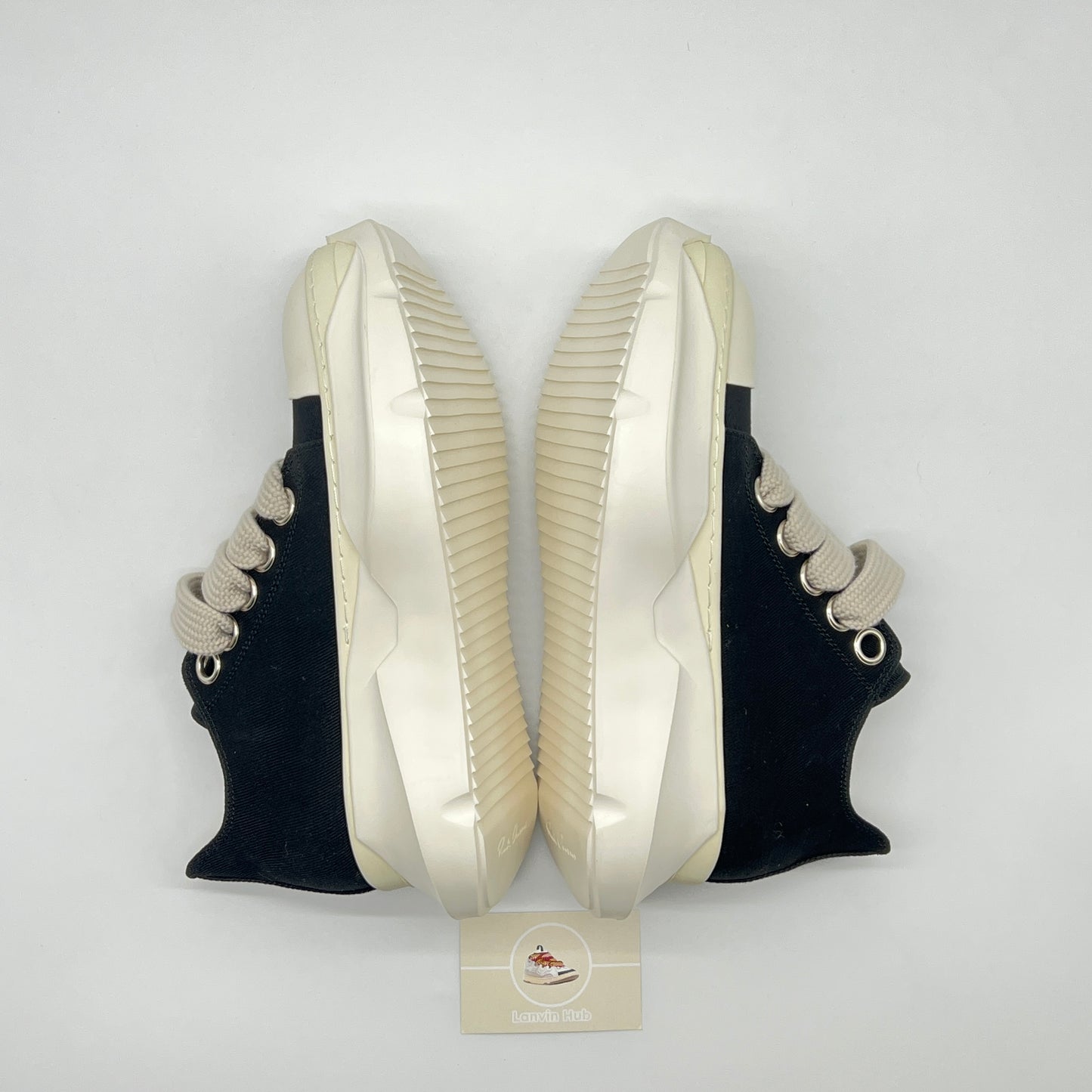 Rick Owens Abstract Jumbo Lace Low