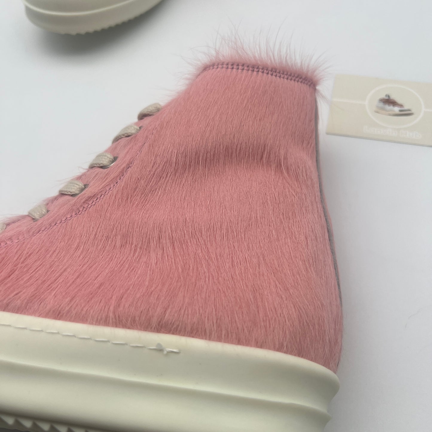 Rick Owens Ramones Pony Hair Pink