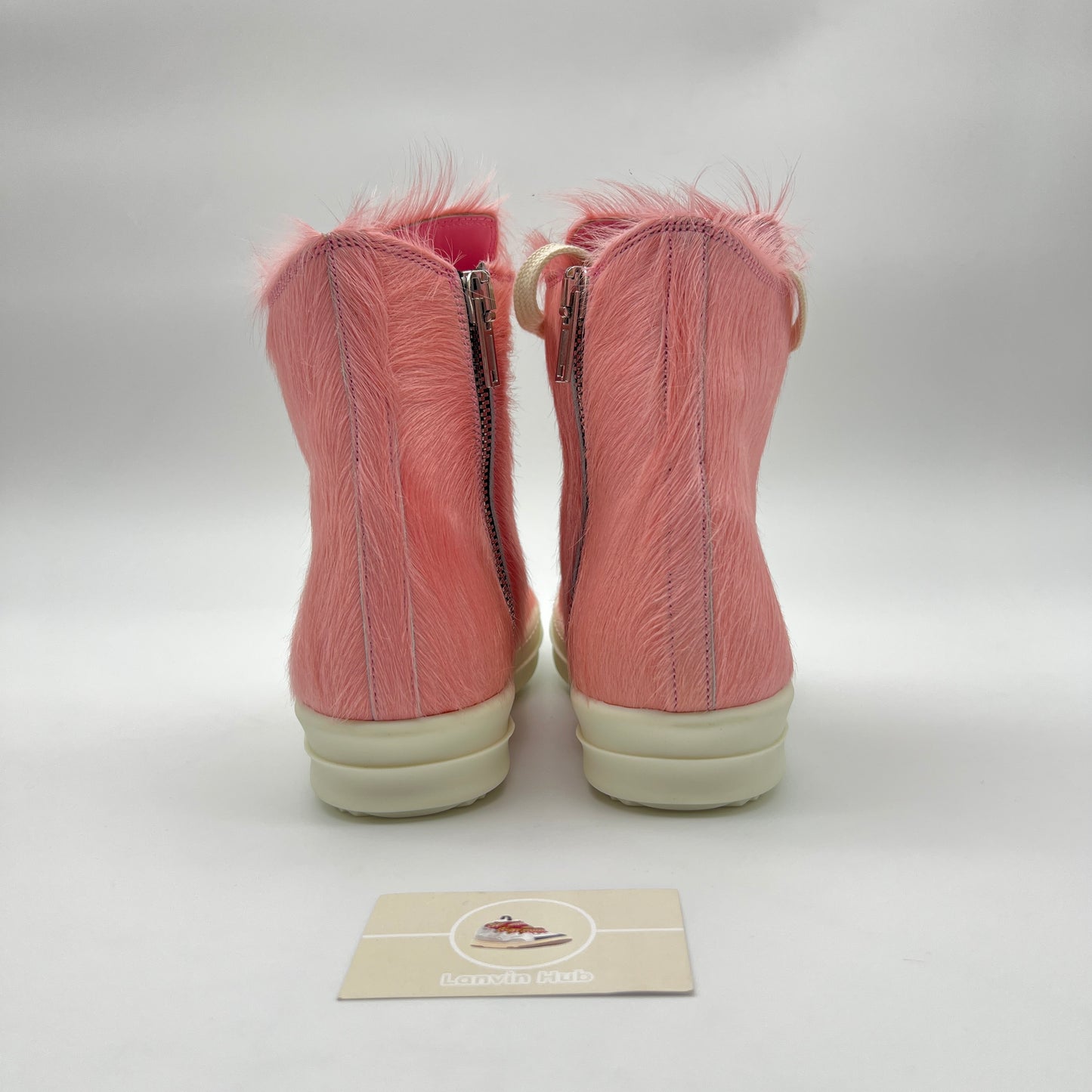 Rick Owens Ramones Pony Hair Pink