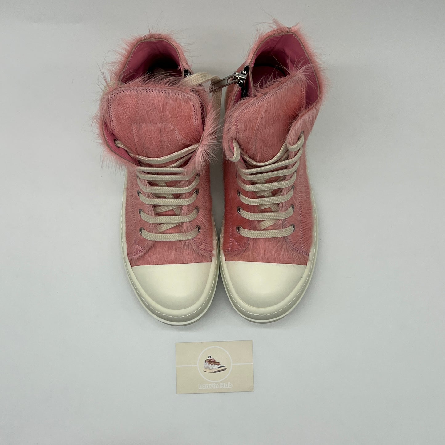 Rick Owens Ramones Pony Hair Pink
