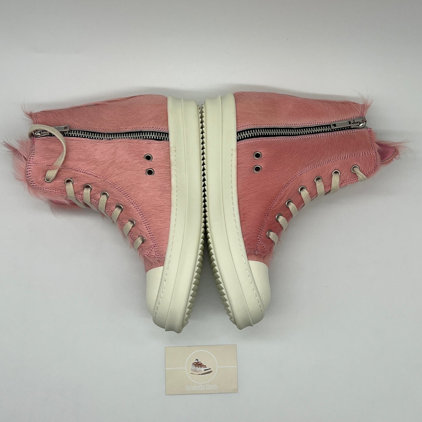 Rick Owens Ramones Pony Hair Pink