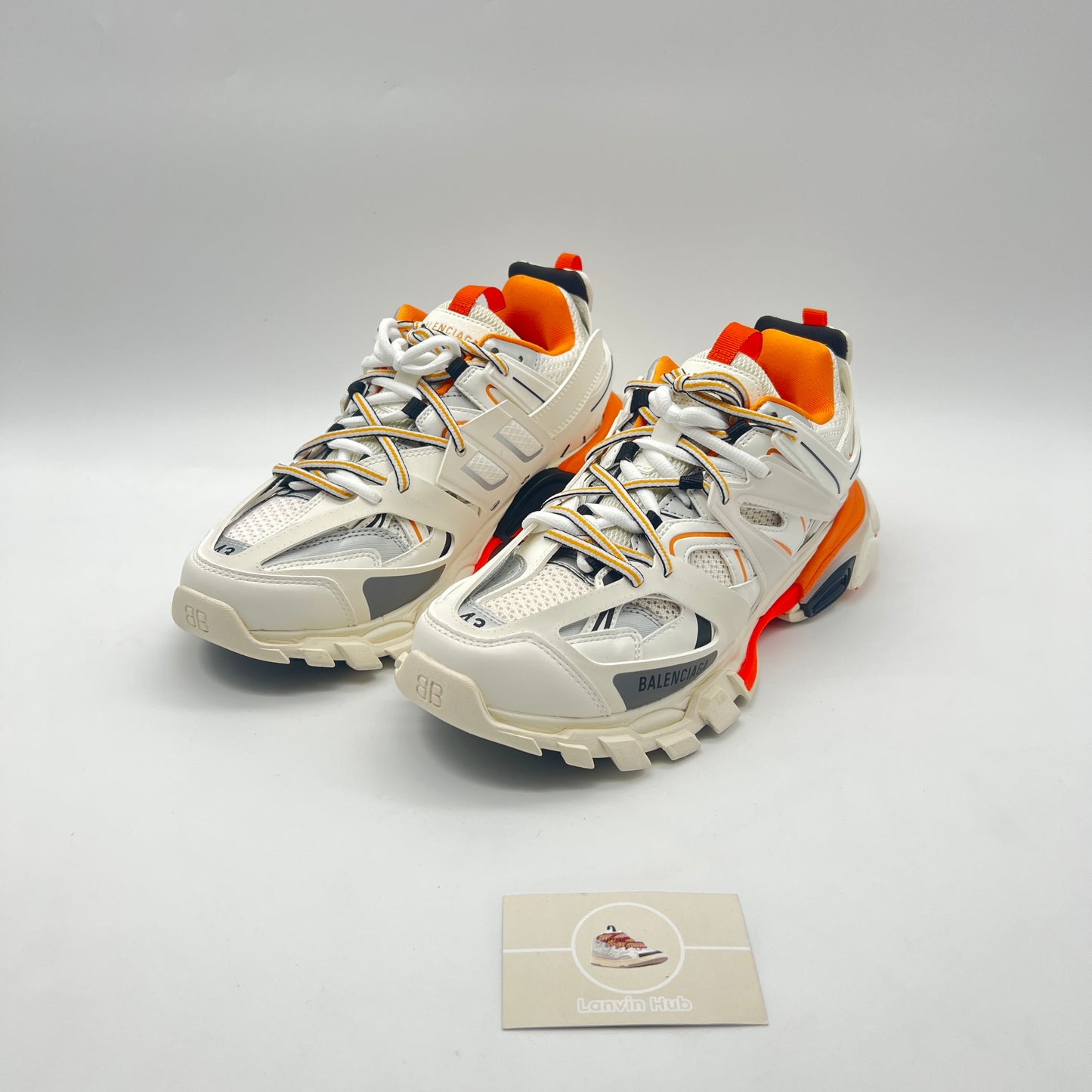 Balenciaga Track LED White Orange