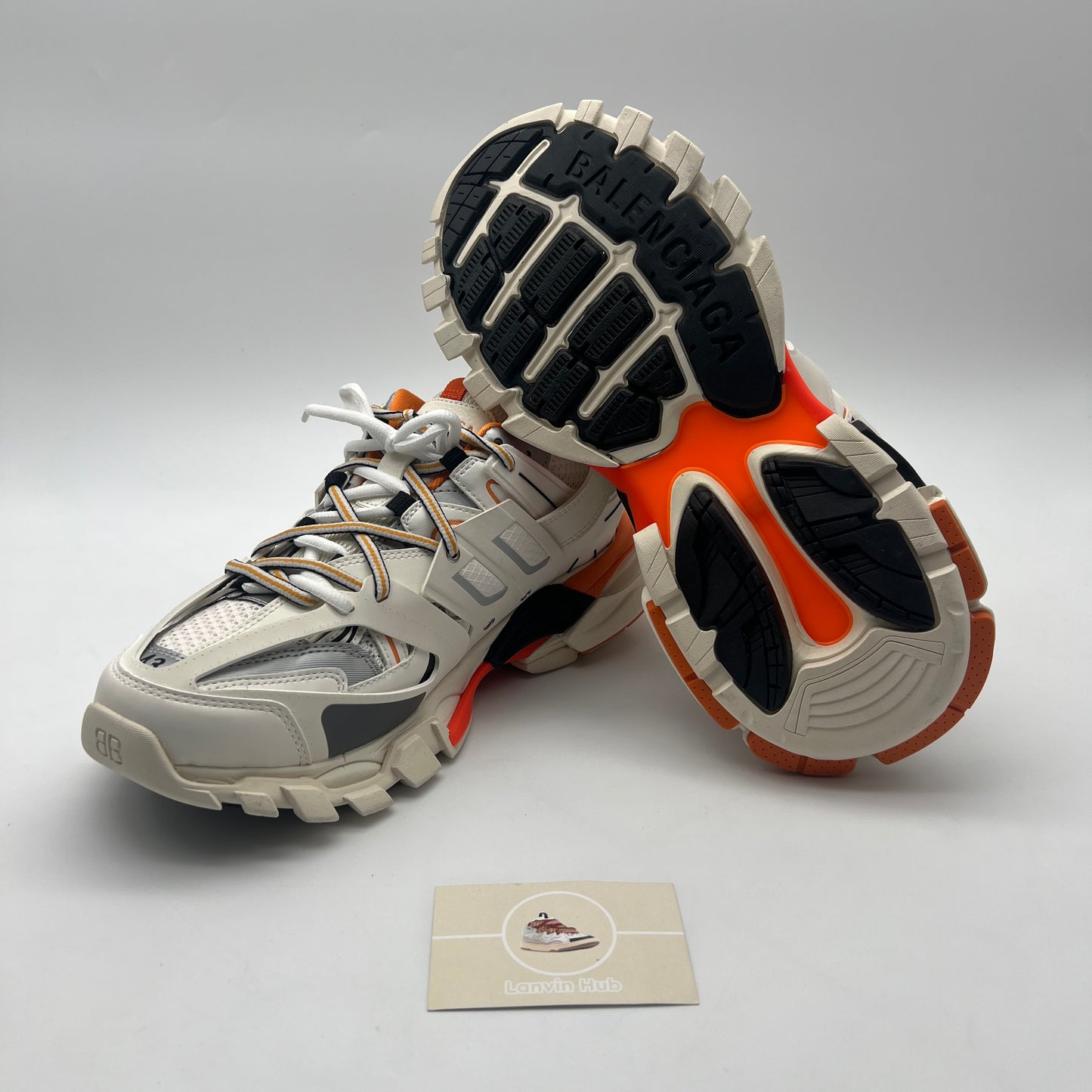Balenciaga Track LED White Orange