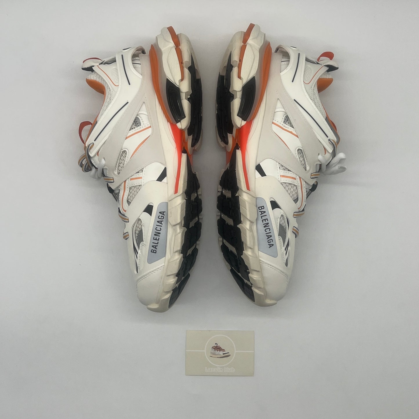 Balenciaga Track LED White Orange
