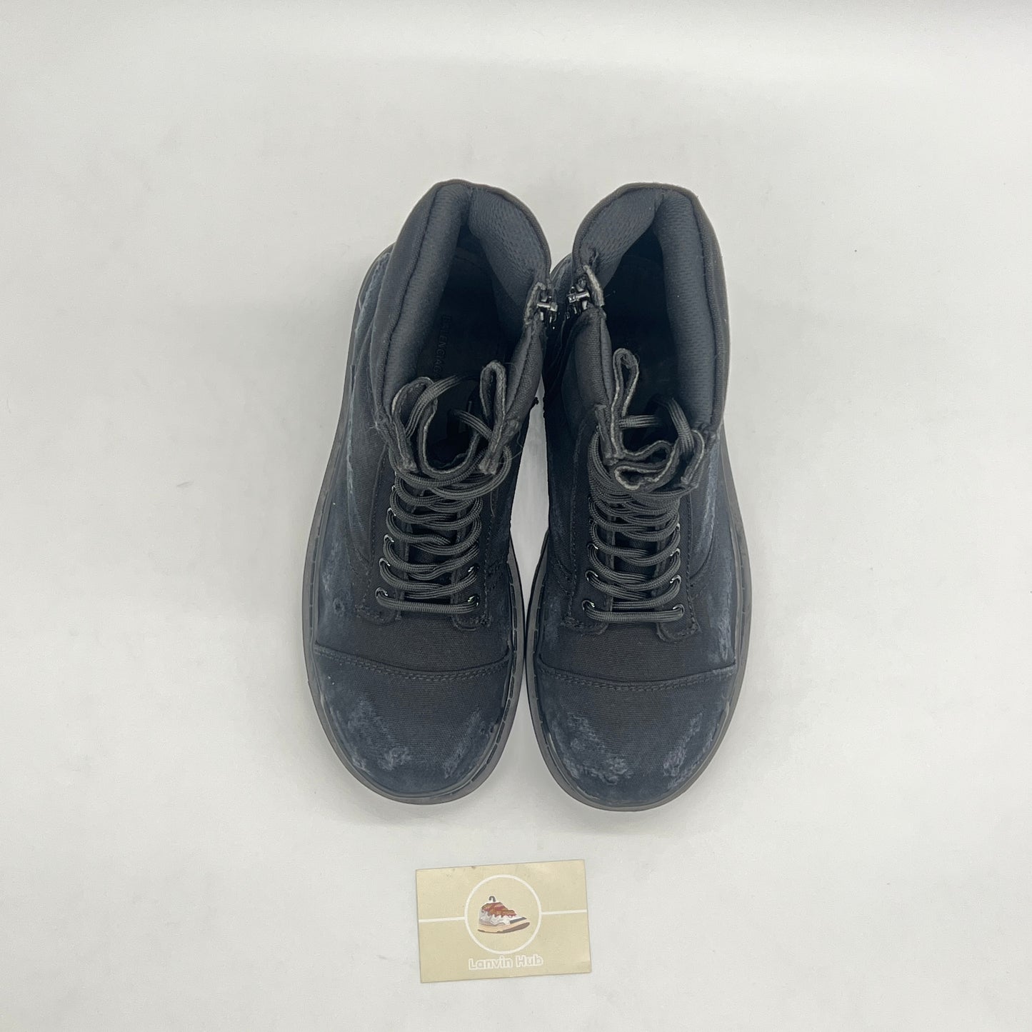 Balenciaga Combat Strike Boots Black