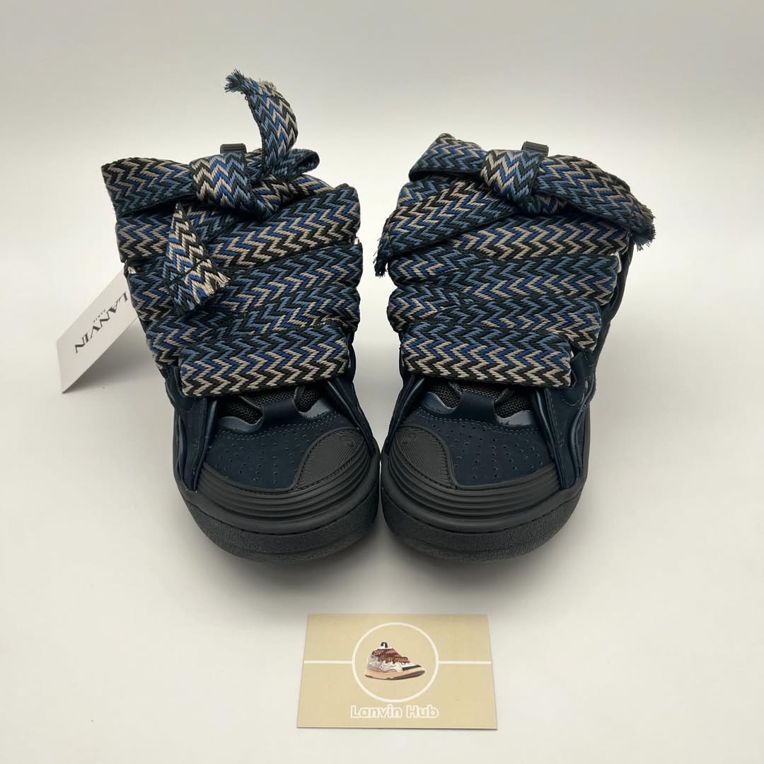 Lanvin Curb Navy Blue