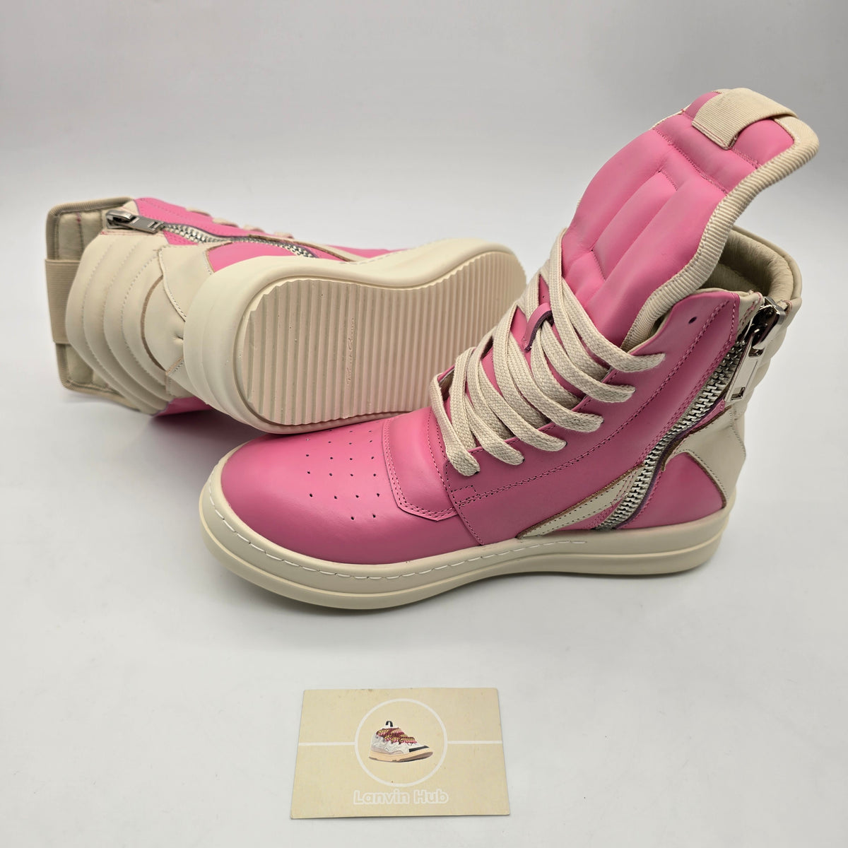 Rick Owens Geobaskets Pink