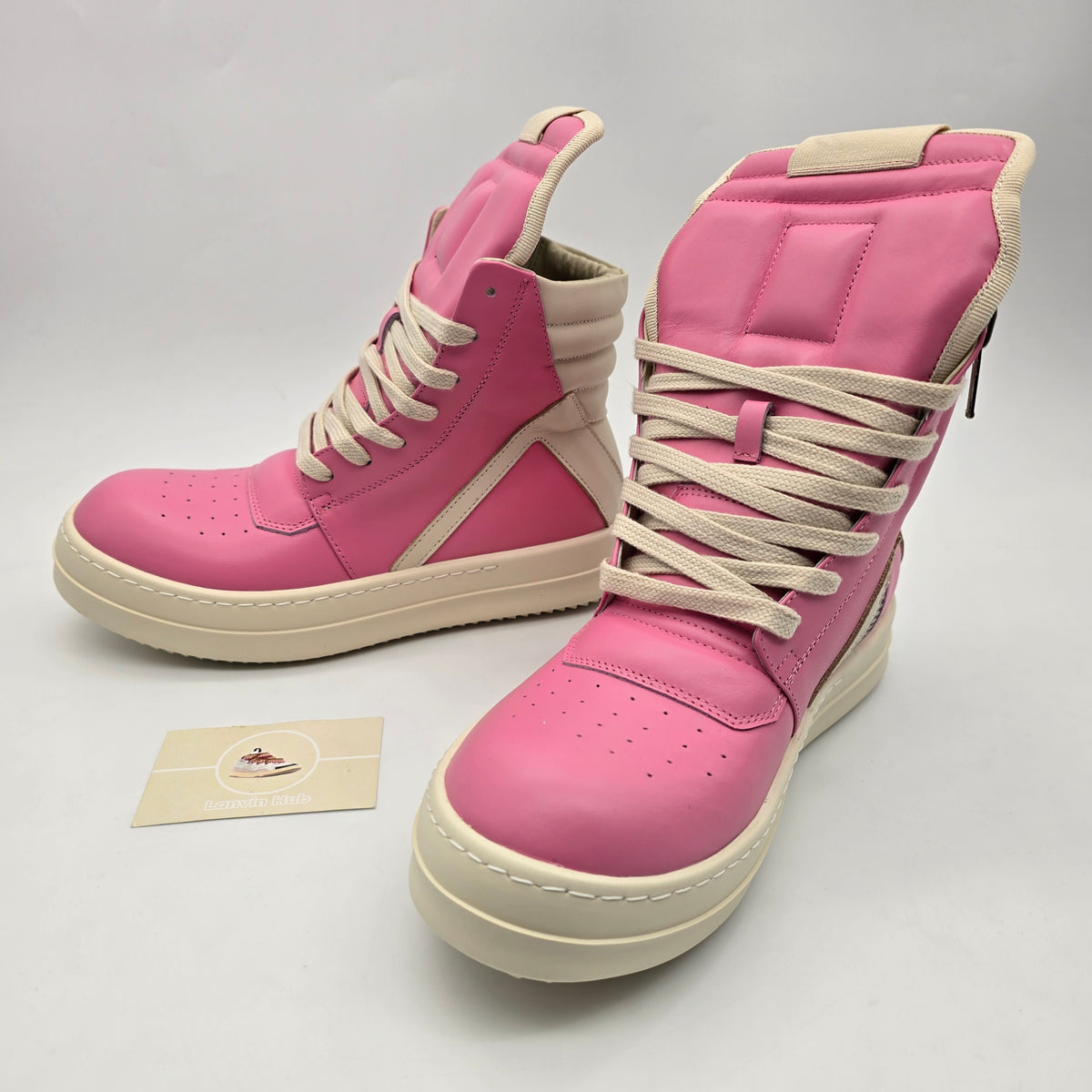 Rick Owens Geobaskets Pink
