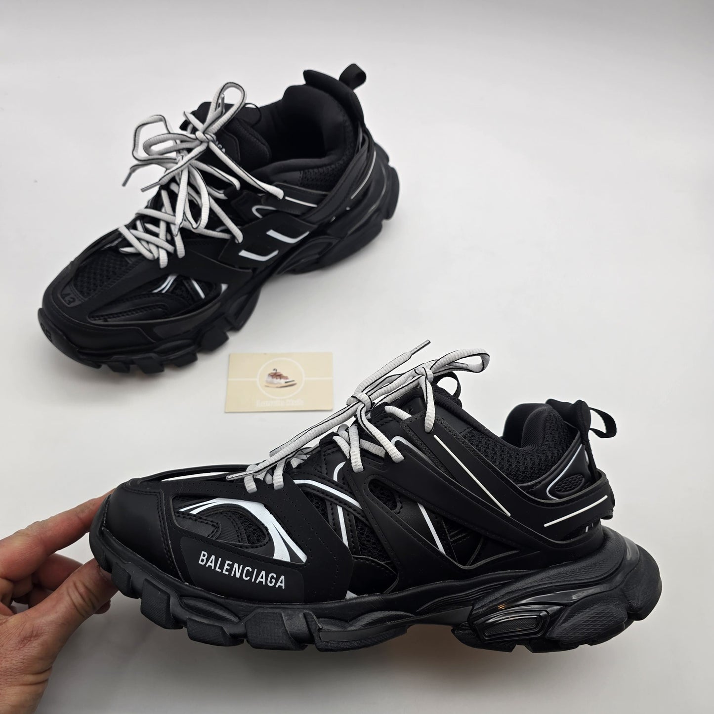 Balenciaga Track Black White