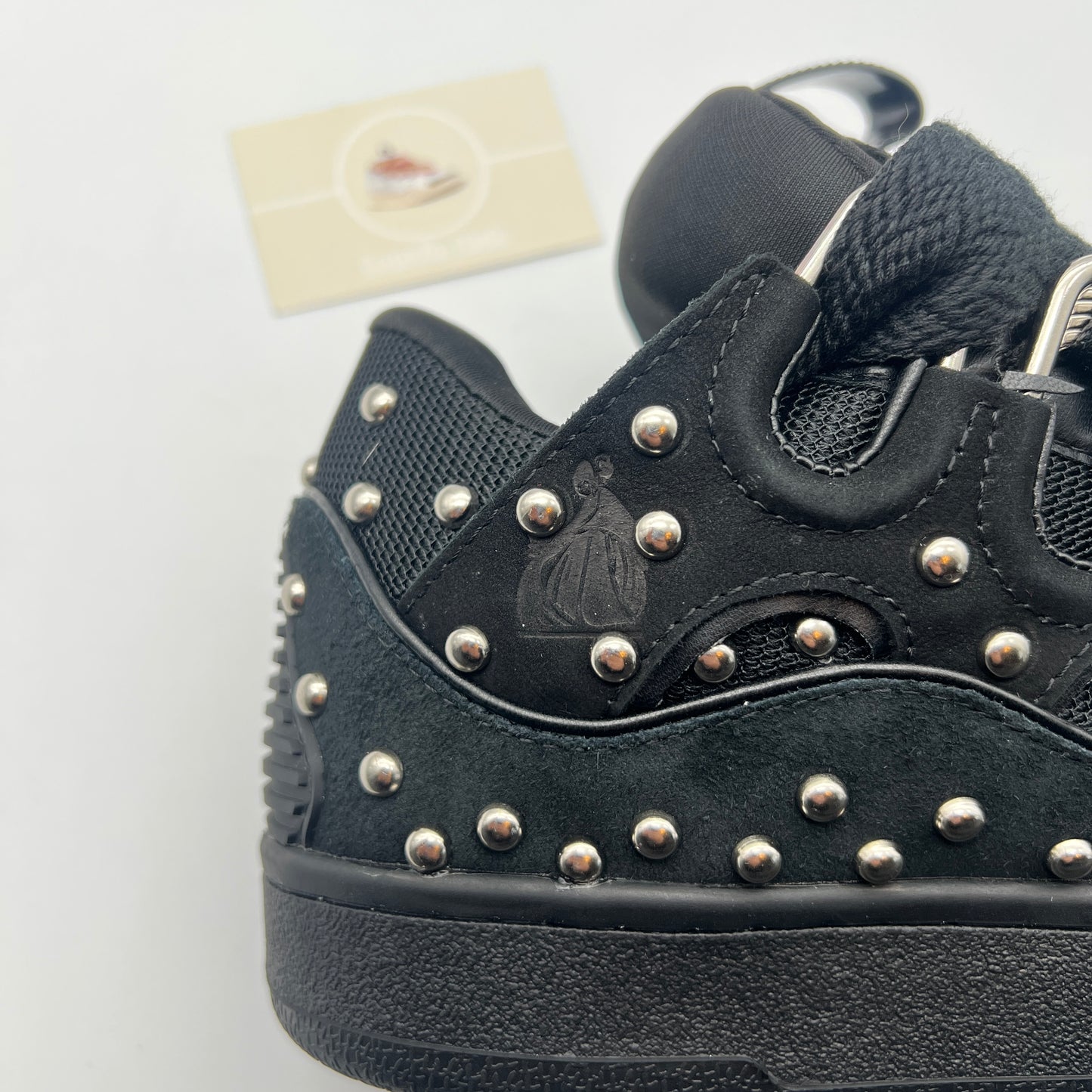 Lanvin Curb Full Black Studs