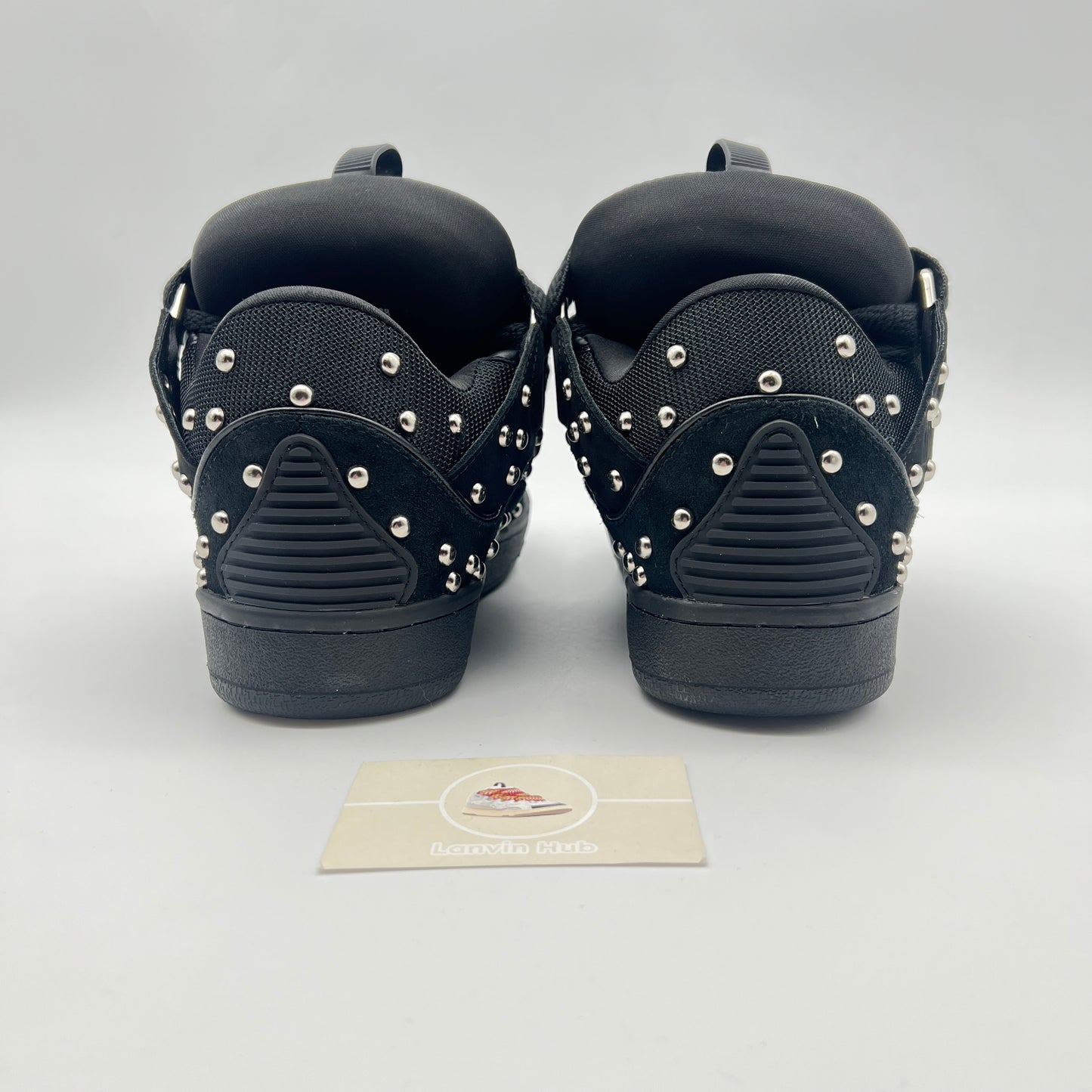 Lanvin Curb Full Black Studs