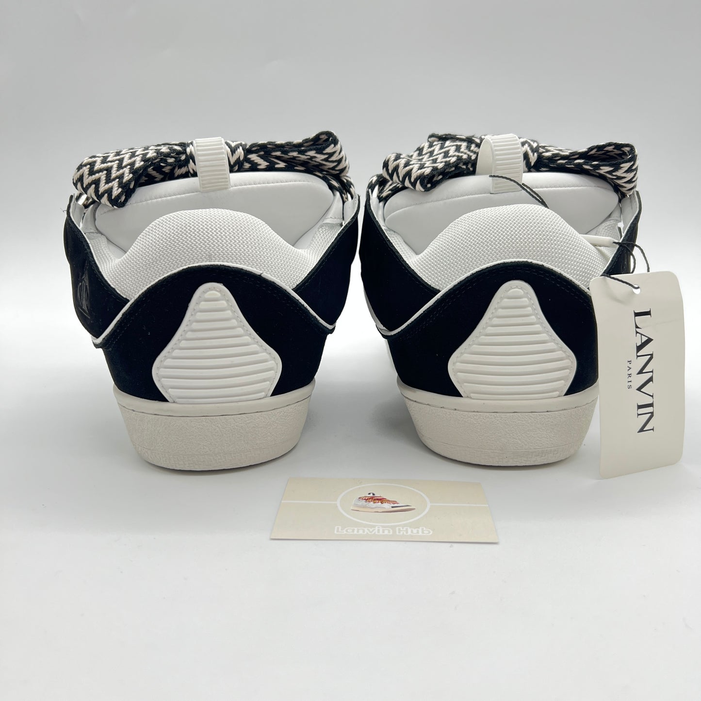 Lanvin Curb Black White