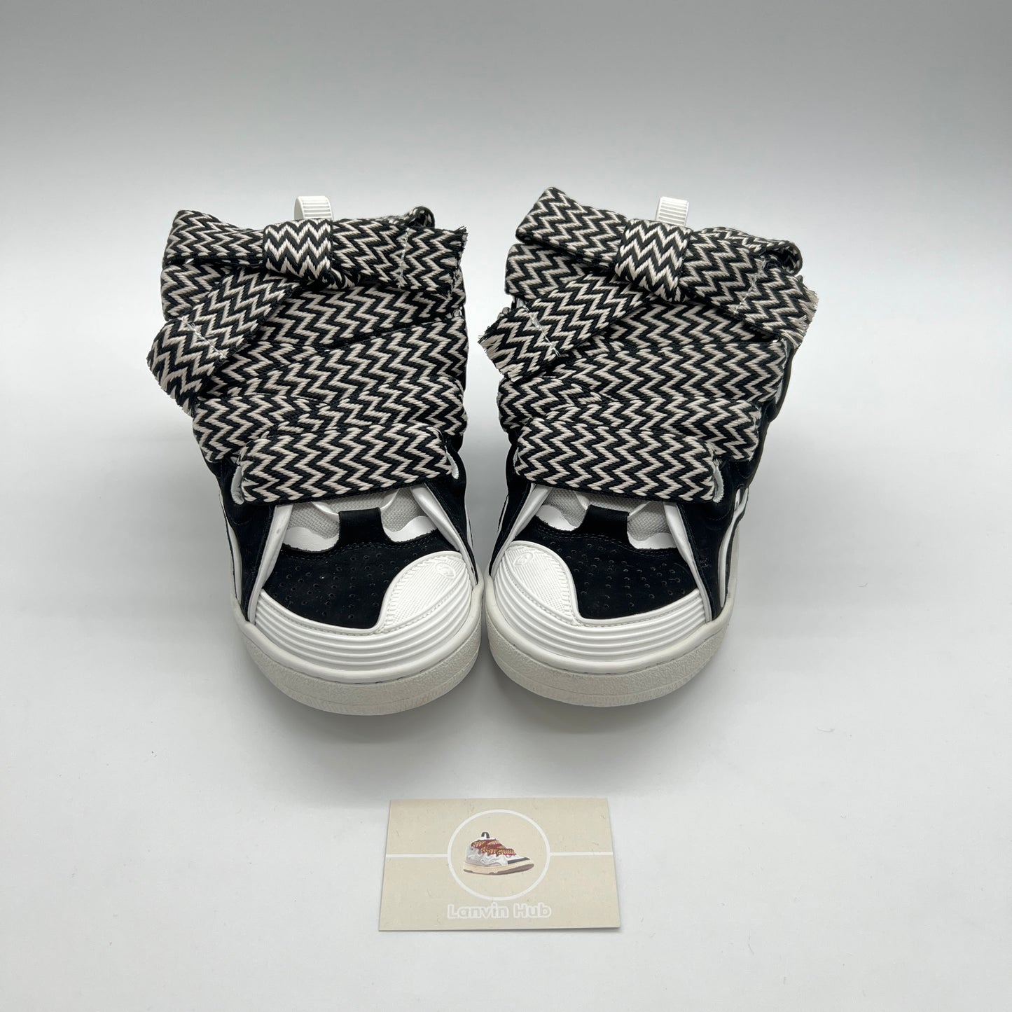 Lanvin Curb Black White