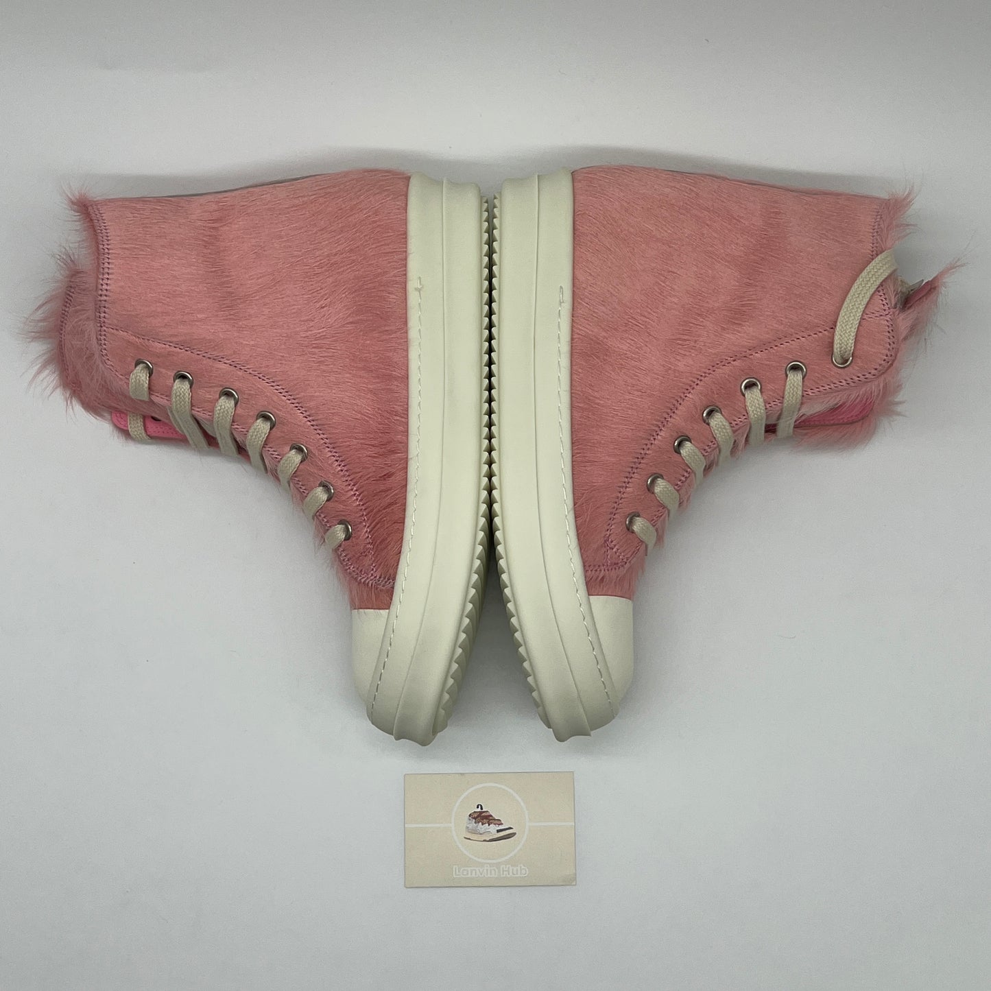 Rick Owens Ramones Pony Hair Pink