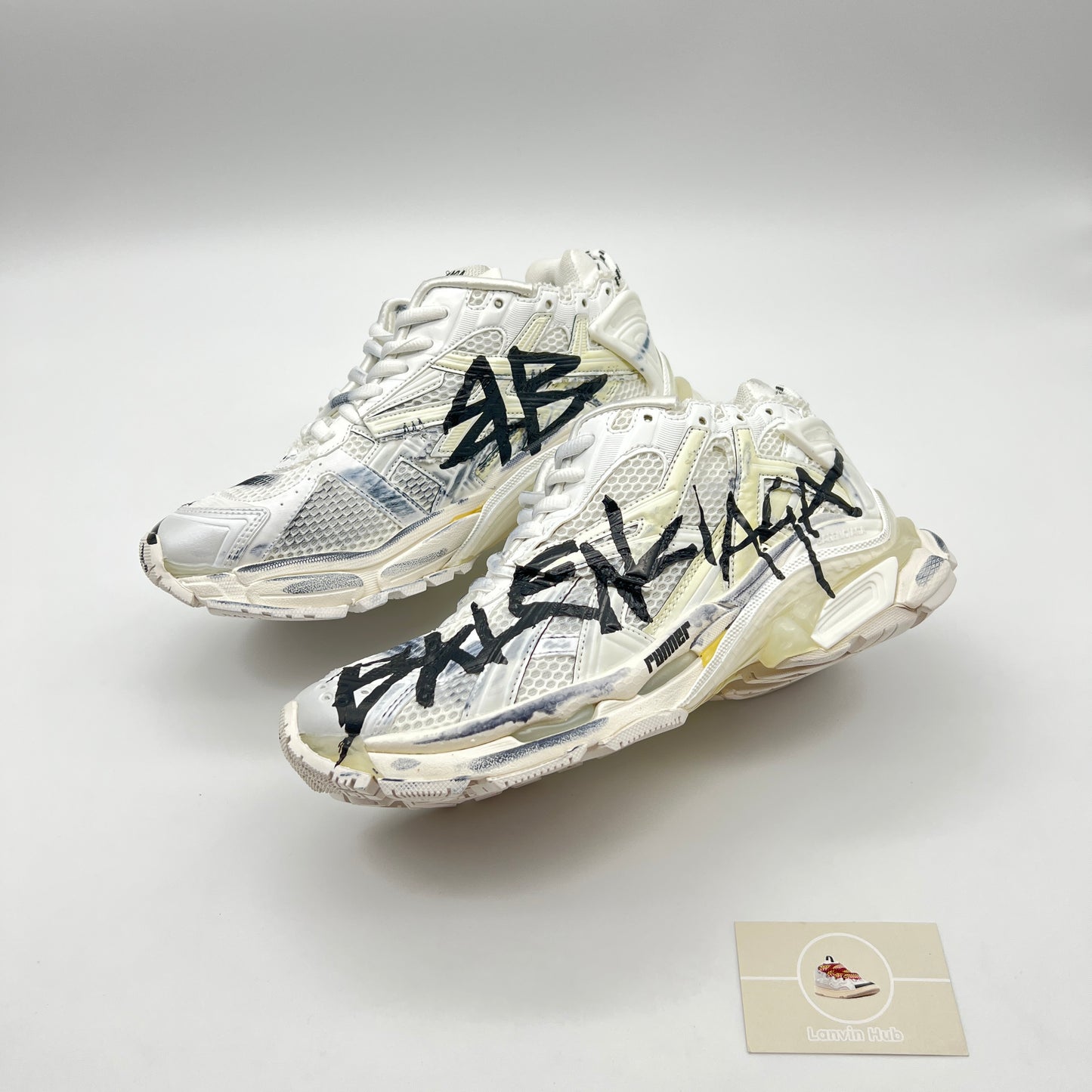 Balenciaga Runner Graffiti White