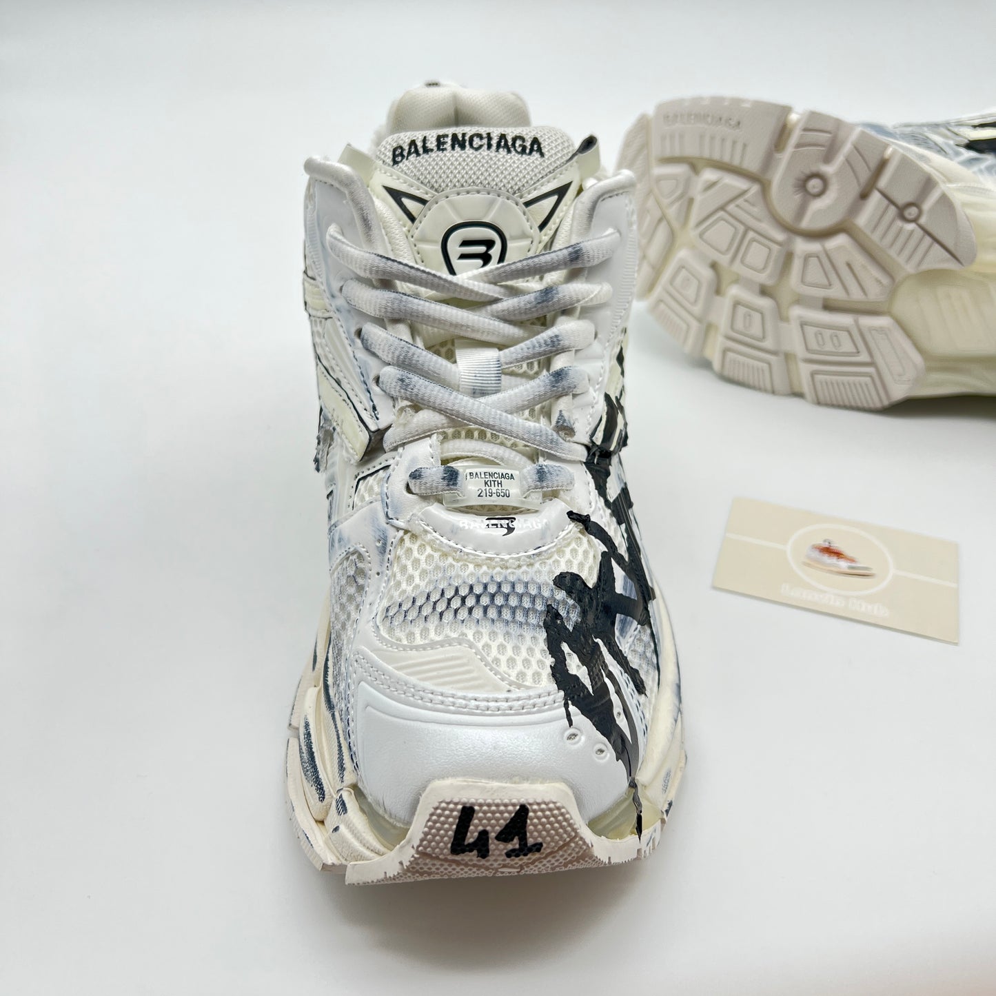 Balenciaga Runner Graffiti White