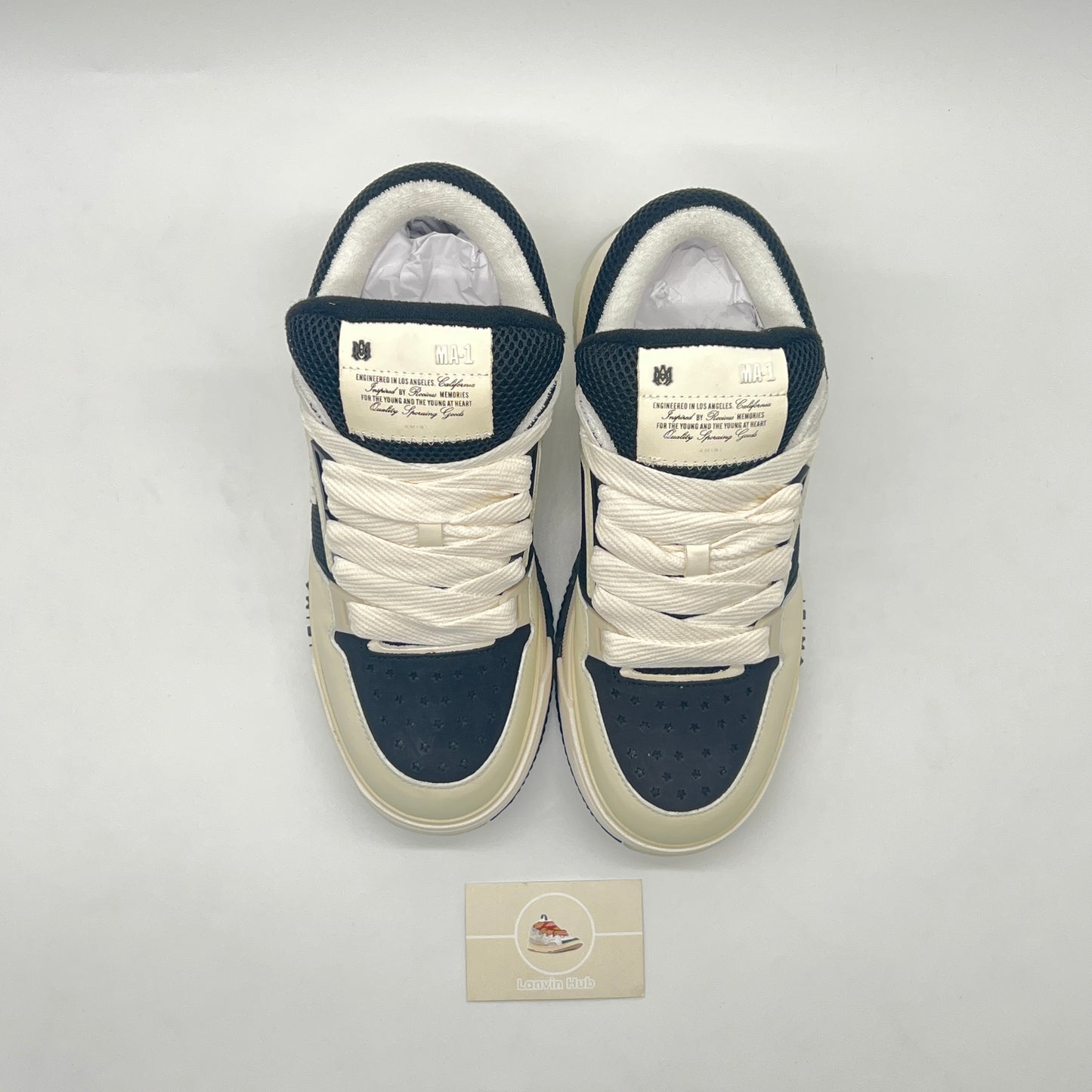 Amiri MA-1 Beige Black