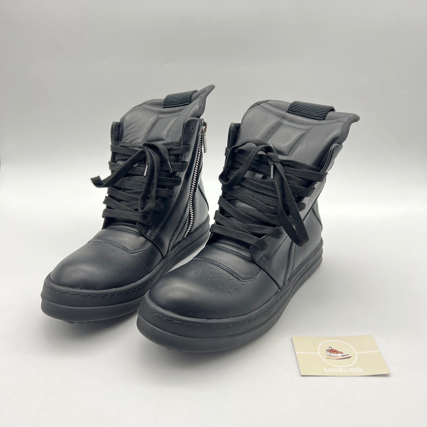 Rick Owens Geobaskets Full Black