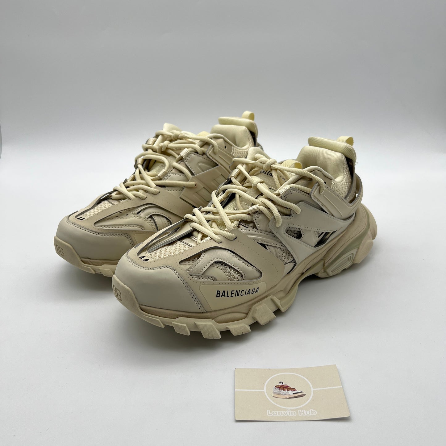 Balenciaga Track Gold Beige