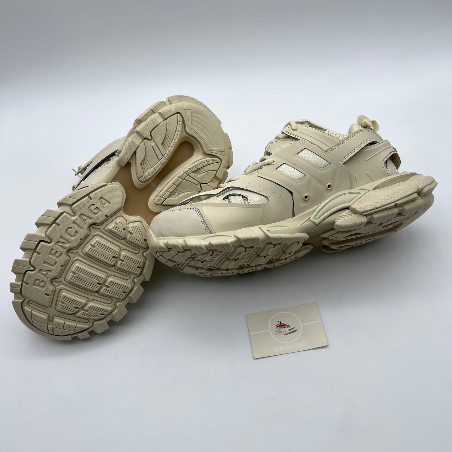 Balenciaga Track Gold Beige