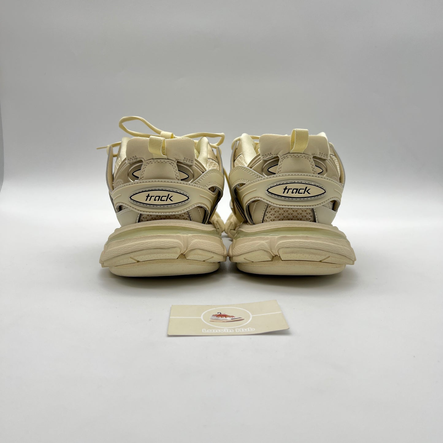 Balenciaga Track Gold Beige