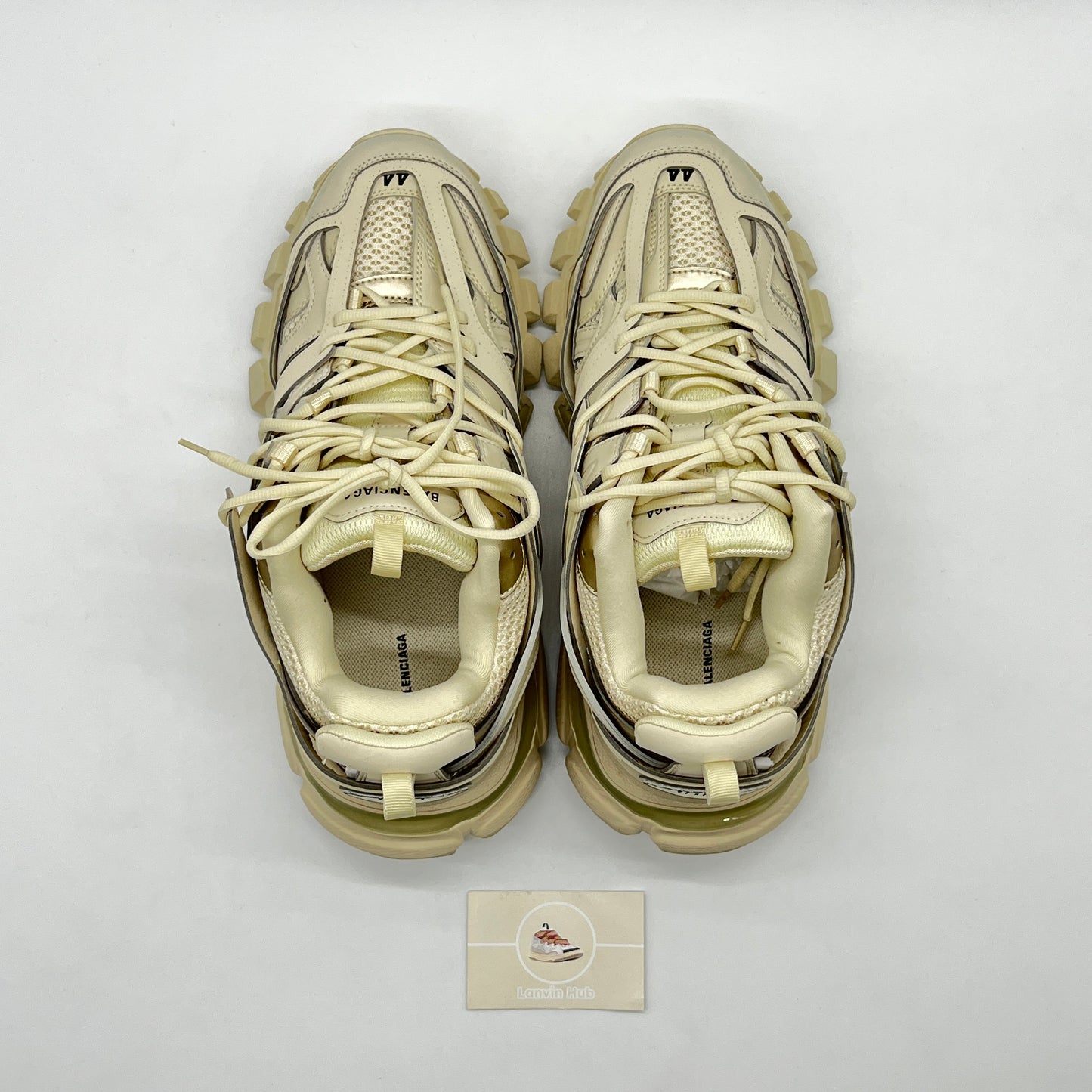 Balenciaga Track Gold Beige
