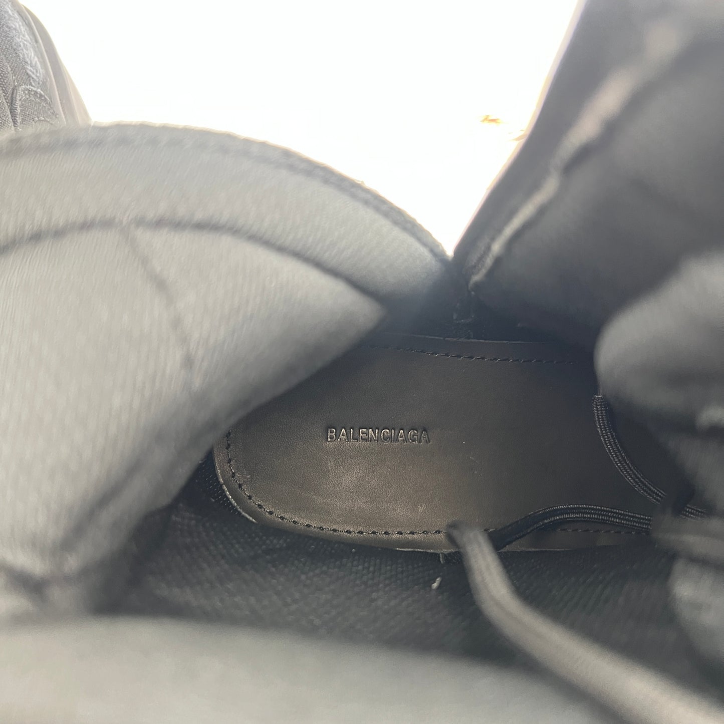 Balenciaga Combat Strike Boots Black