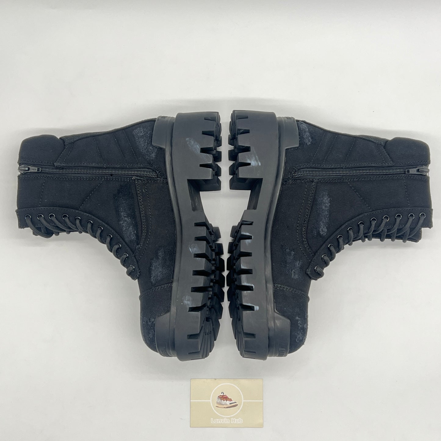 Balenciaga Combat Strike Boots Black