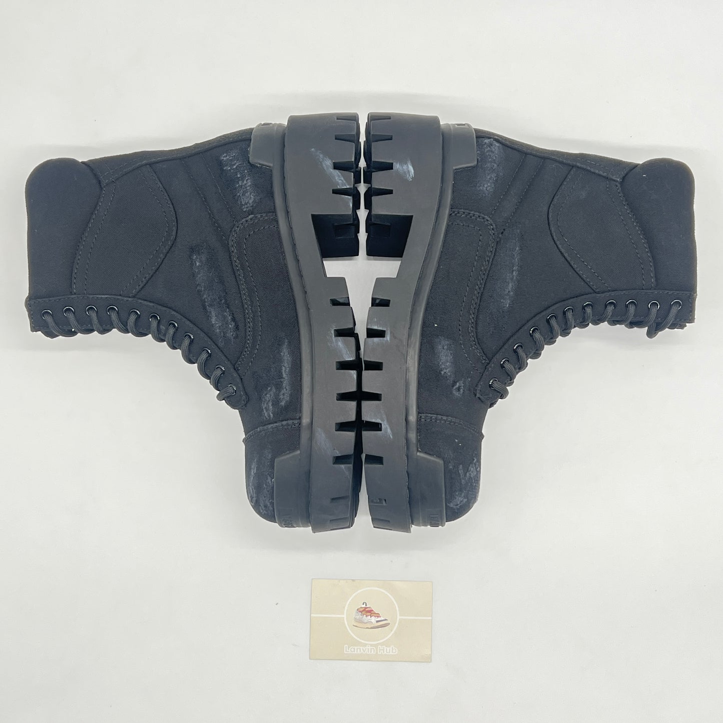 Balenciaga Combat Strike Boots Black